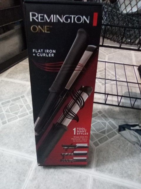 REMINGTON FLAT IRON + CURLER