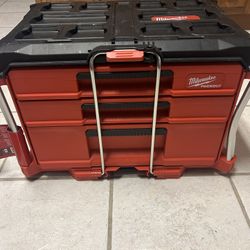Milwaukee PACKOUT 3-Drawer Multi Drawer Tool Box