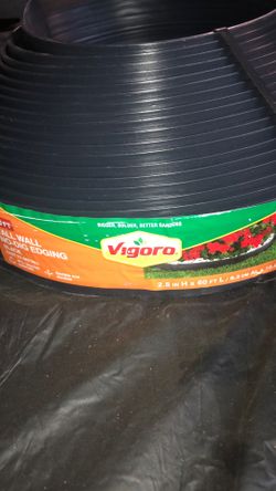 Vigoro tall wall no dig edging 2.5 inch height
