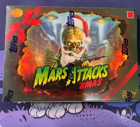 Topps Mars Attack box