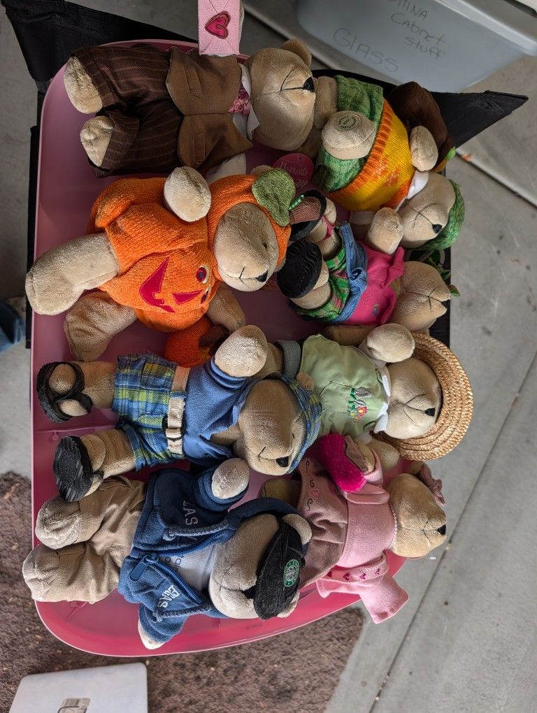 Starbucks Bears Bearista Bears