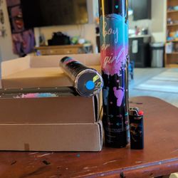 Blue Gender Reveal Confetti Cannon