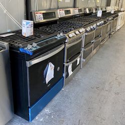 ¡¡Variety Of New Scratch&Dent Stainless Gas Stove Starting At $1200 Up To $1400     -15%OFF **!!