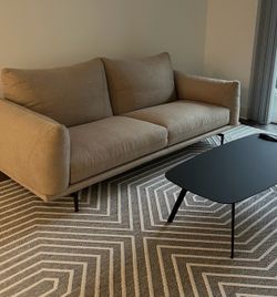 Italian-Made Beige Sofa – Modern Style