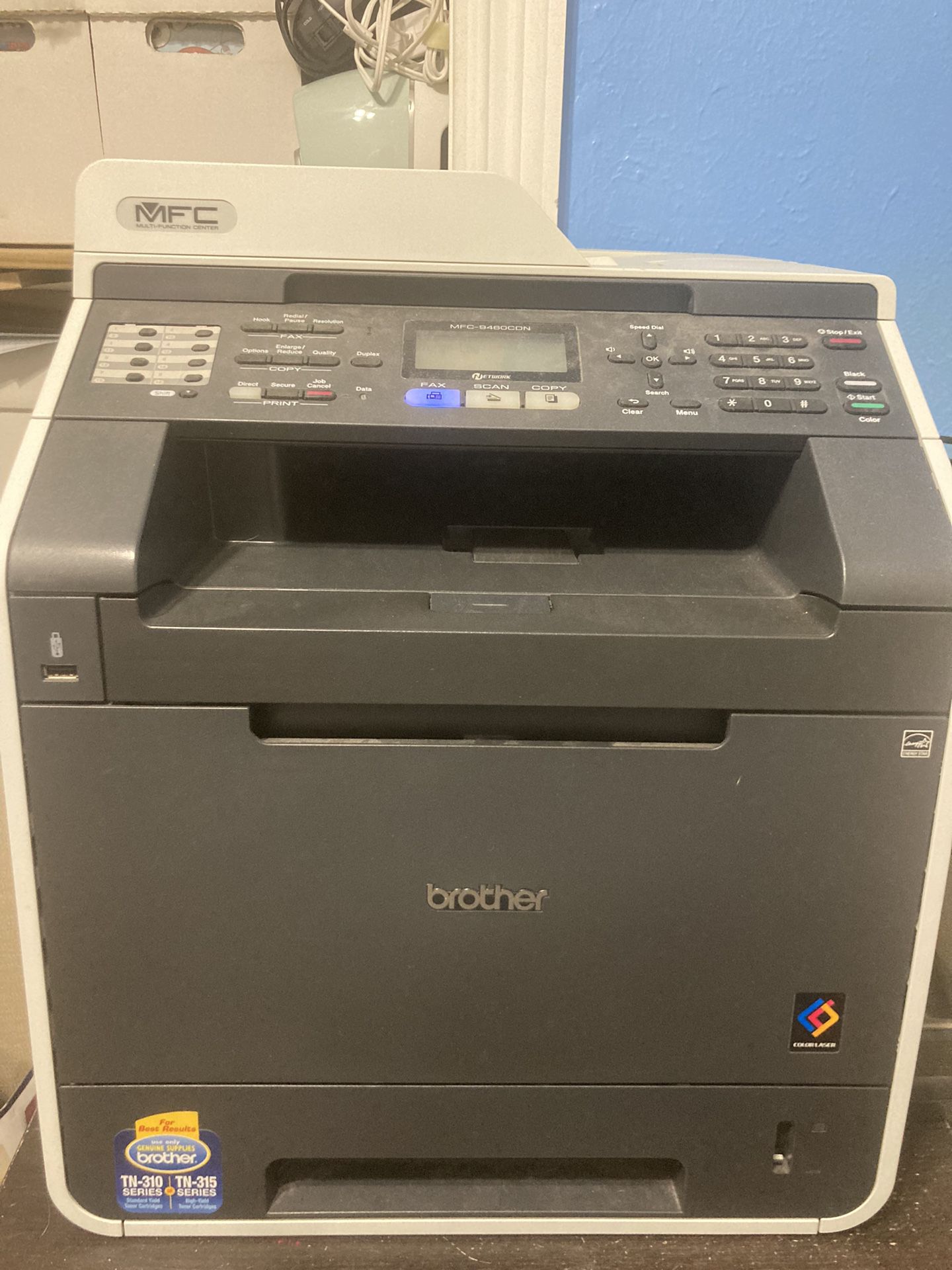 Brother MFC9460CDN multifunction printer/scanner/fax Color Laser Printer
