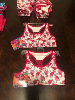 Brand new girls sports bras