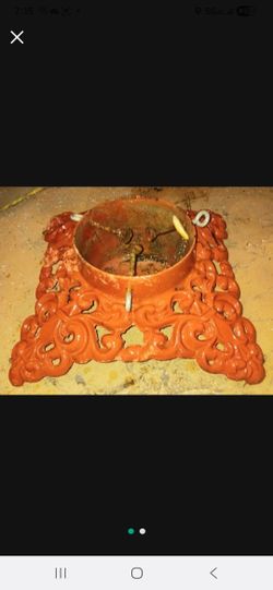Cast Iron Heavy Christmas Tree Stand