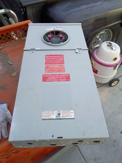 Electric meter box