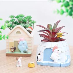 Flower pot, Resin Succulent Pot