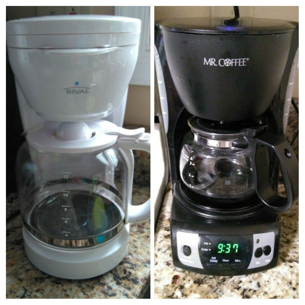 Two coffee makers for the price of one!
