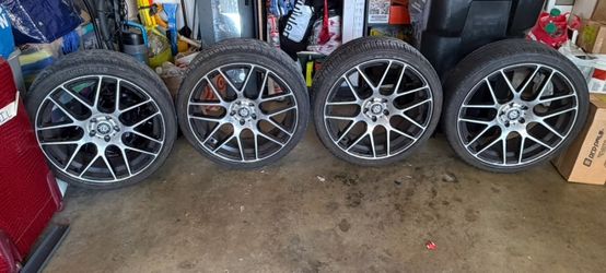 20 inch Curva rims + tires
