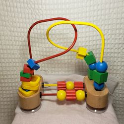 Melissa and doug wood activity toy 