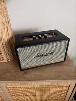 Marshall Acton II Bluetooth Speaker - Black, Excellent Condition