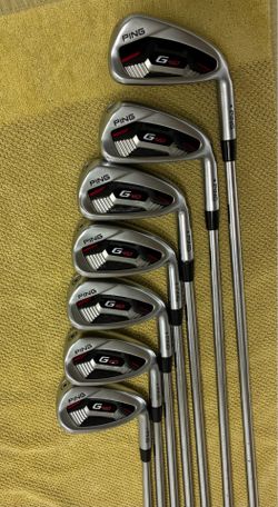 BETTER HURRY! Ping G410 Iron Set. 5-PW, UW, Reg flex steel shaft