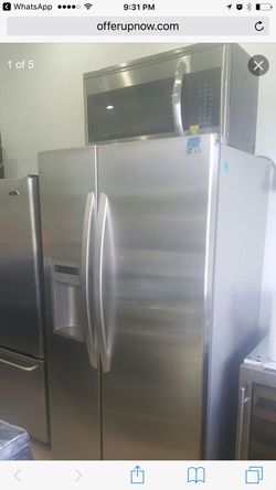 Stainless steel appliances
