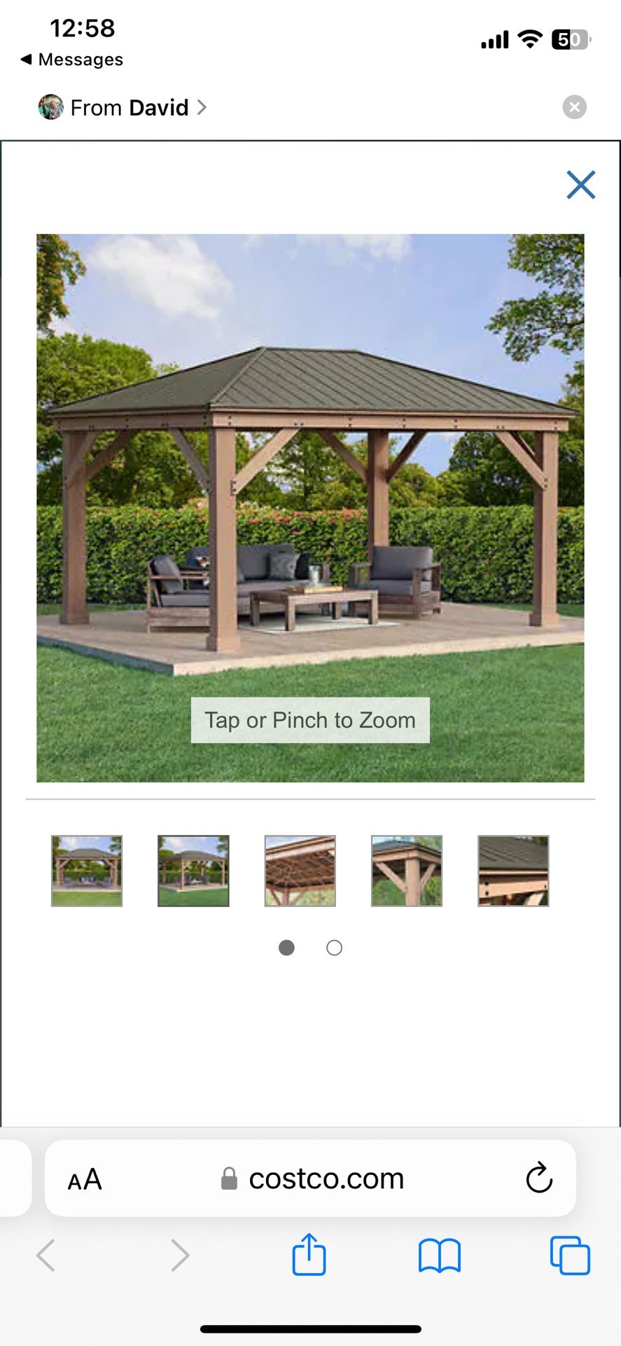 12’x16’ Gazebo By Yardistry for Sale in San Diego, CA OfferUp