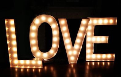Wood letters
