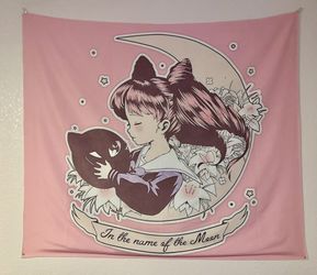 Sailor Moon Tapestry 