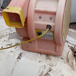 Jump House Blower Needs Button Replaced