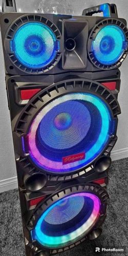 BLUETOOTH PARTY SPEAKER KARAOKE 🎶🎵🎈🎊🎤🔋🎁🎉