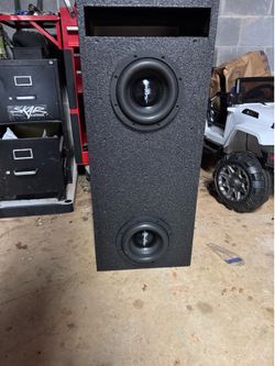 Skar evl 8” in custom to spec ported box