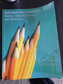 Introductory statistics Book