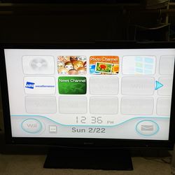 Sharp aquas 47” led tv works great