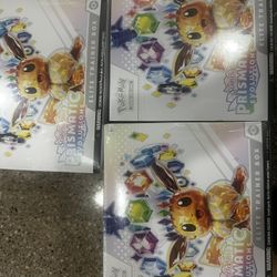  Pokémon Card Prismatic Evolutions Etbs Perfect Condition