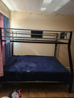 Twin over full bunk bed frame