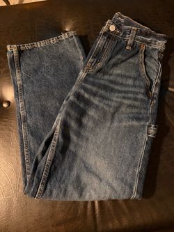 Baggy Fit Medium Wash Denim Jeans
