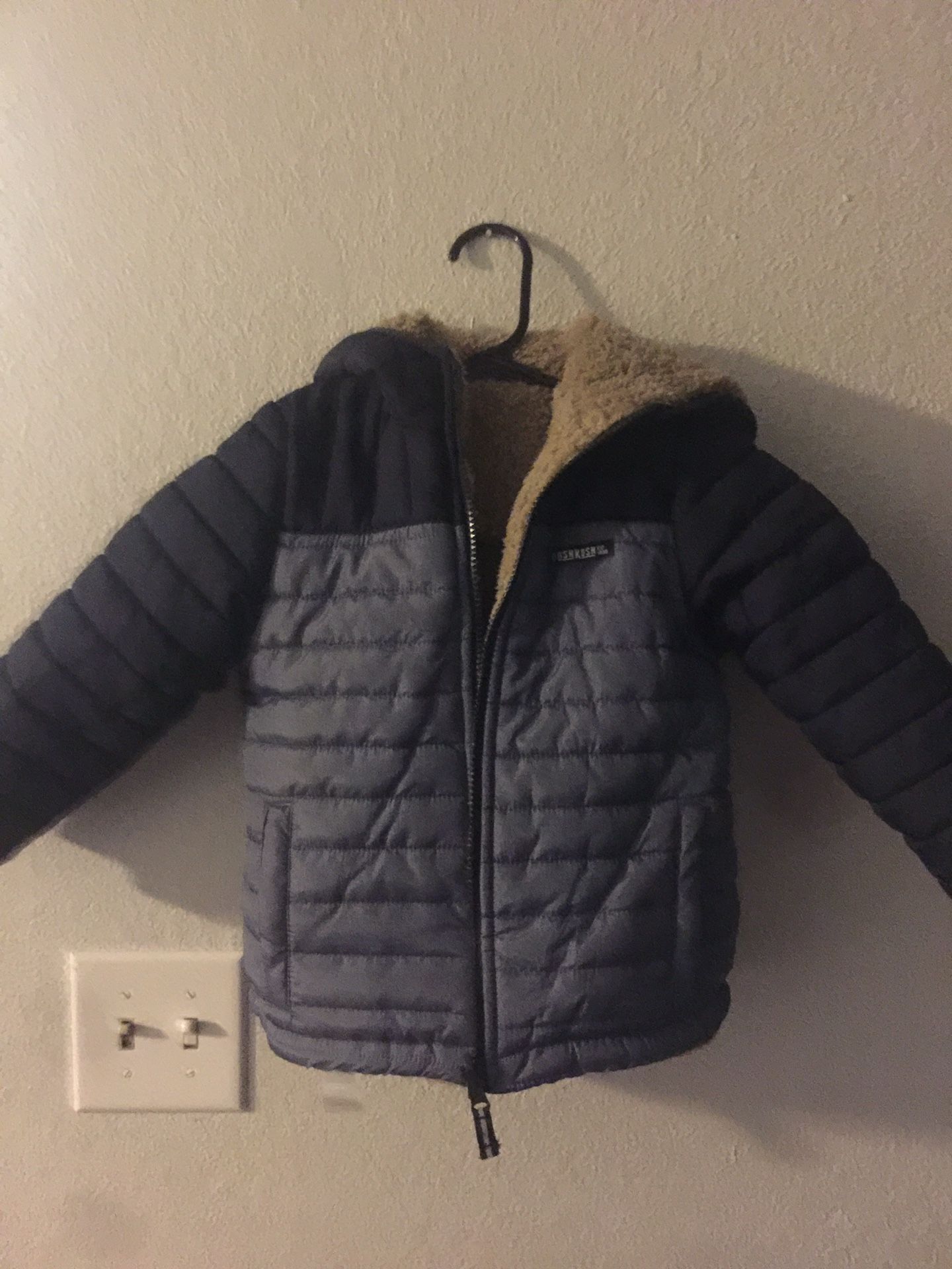 New with tags Oshkosh jacket reversible sz 3/5/6