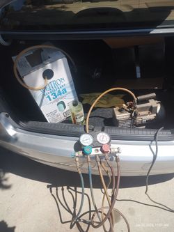 Certified a/c tech Special today  R134a recharge