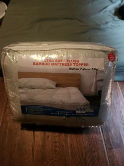 NSS Queen Bamboo Mattress Topper
