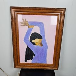ARD Framed "Flamenco" Abstract & Modernist Painting