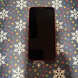 iPhone 12 Brand New Red Barely Used 128 Gb Unlocked