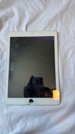 ipad broken home button- for parts