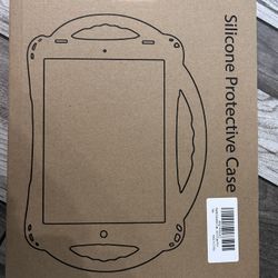 Pink Silicone Protective Case For iPad 