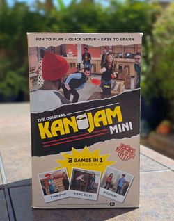 KanJam Mini Game Set - Complete 2-in-1 Party Game (Like New)