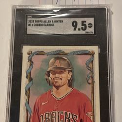 2023 Topps Corbin Carroll Allen & Ginter SGC 9.5