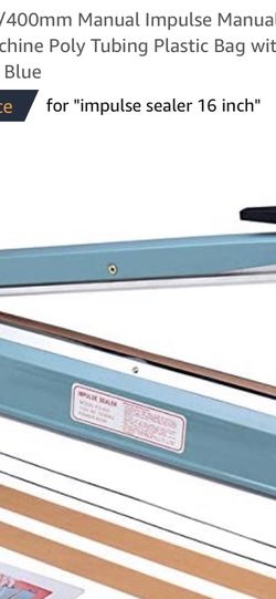 16” Manual Hand Sealer, Heat Sealing Machine