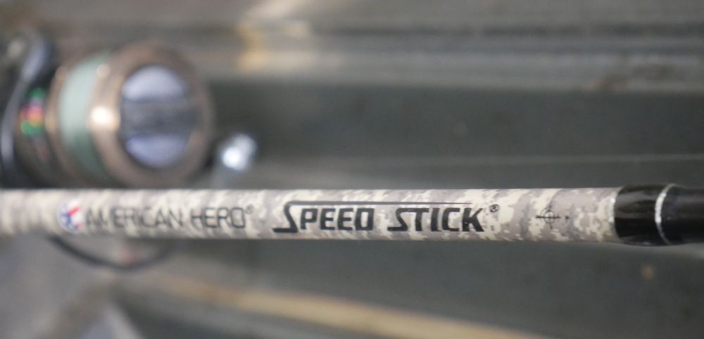 AMERICAN HERO SPIN 300 FISHING ROD USED 881025-6