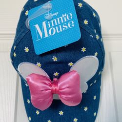 New Disney Minnie Mouse Bow Hat Girls