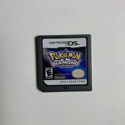 Pokemon Gameboy DS Game Diamond Version