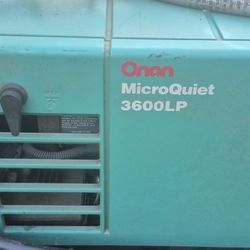 Onan Microquiet Generator Brand New