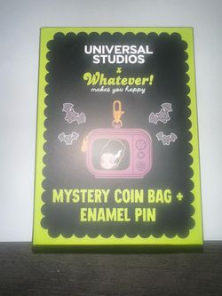 Universal Monsters Mystery Box Bag Charm With Pin