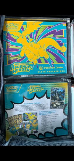 Ascended Heroes POKEMON CENTER ETB SEALED