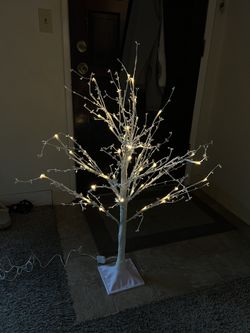 Christmas decoration Tree with 64 Warm White LED Lights for Holiday Decor - Realistic Design
