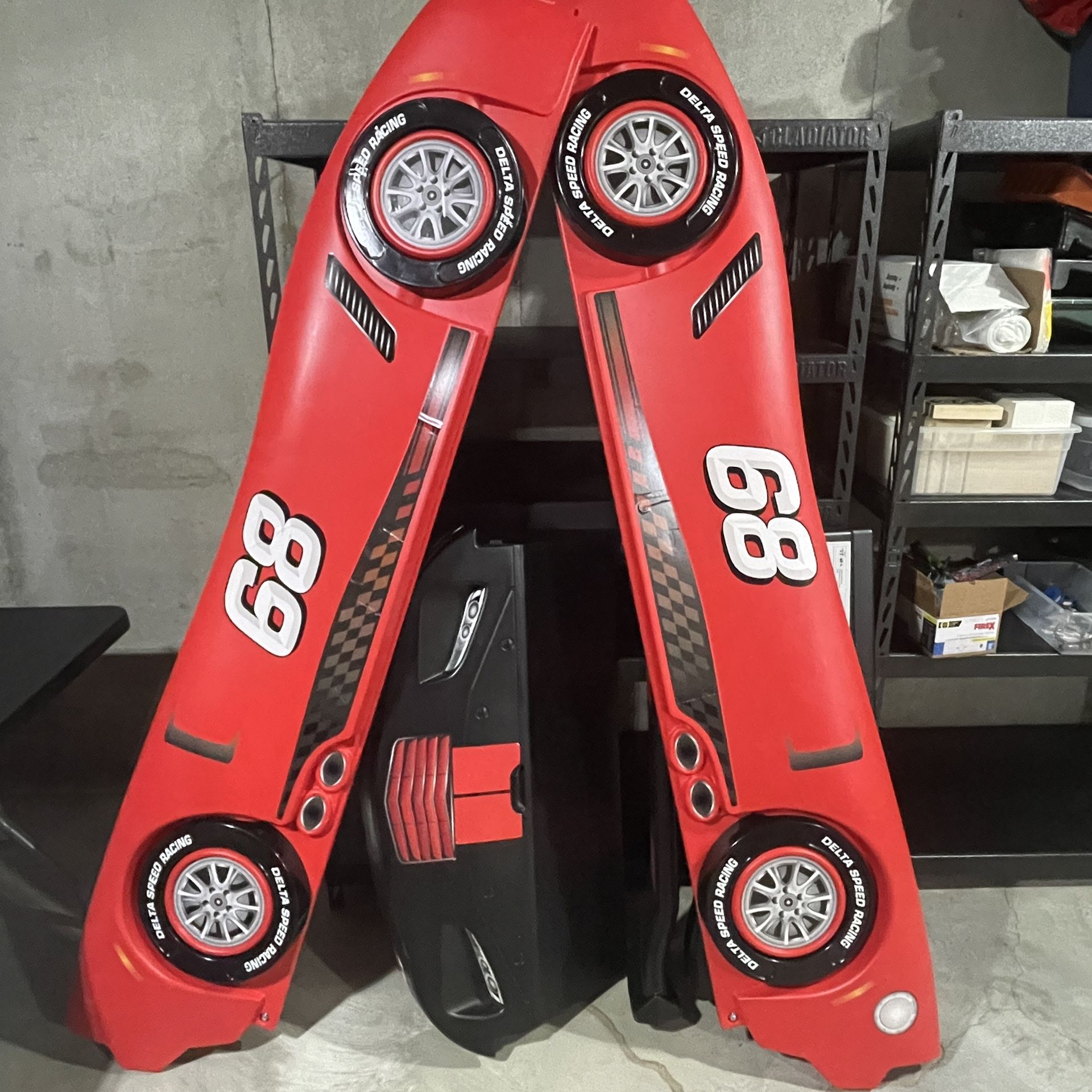 Twin Bed Race Car Frame - Like New