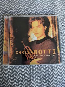 Midnight Without You by Chris Botti CD & Case