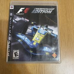 PS3 F1 Championship Edition 